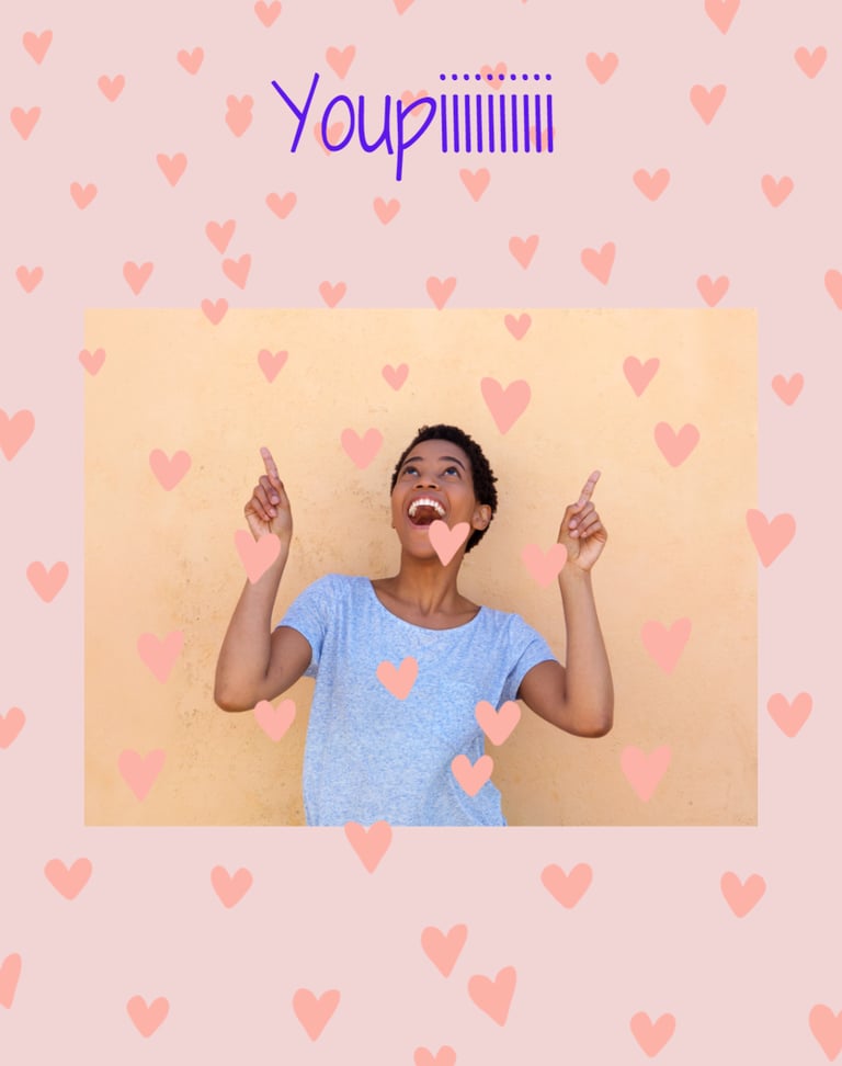 a woman with a heart shaped sticker on her face
