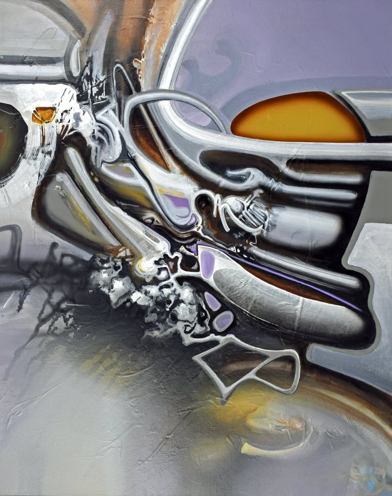 Abstract Painting by Eric Stiles.