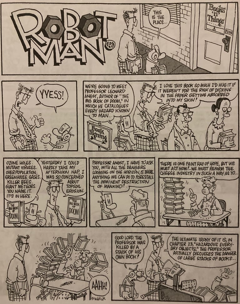 Robotman Strip: Book Signing