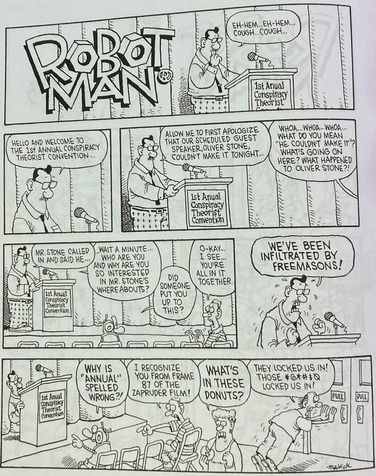 Robotman Strip - Conspiracies