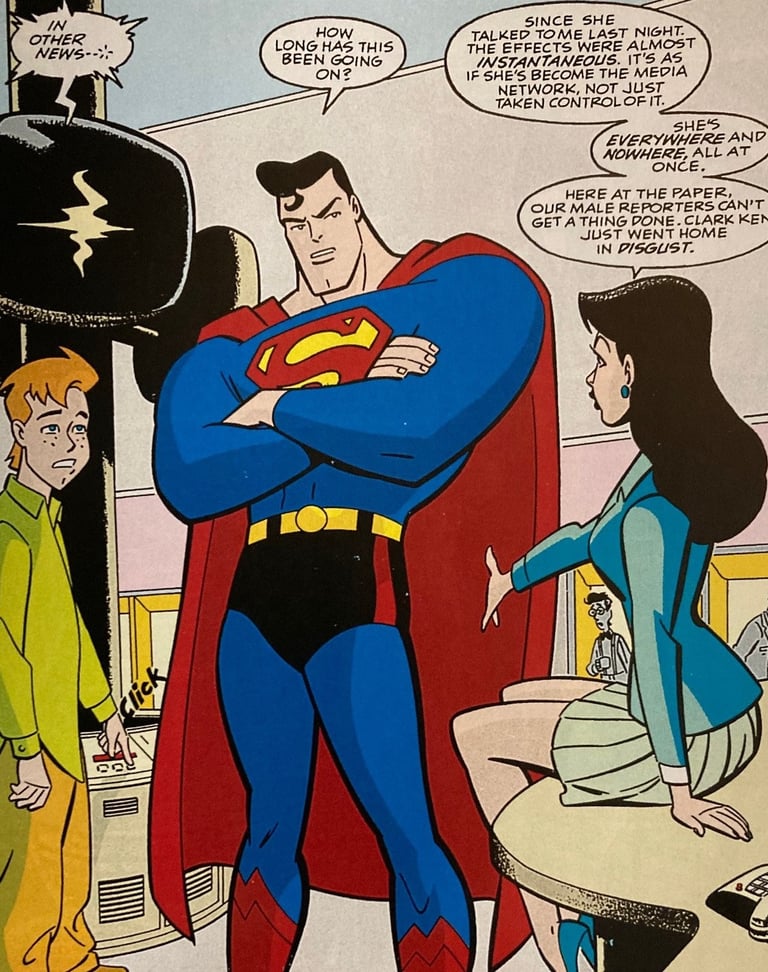 Superman Adventures 5, Penciler Bret Blevins