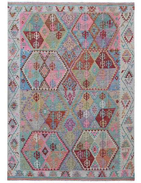 LARGE KILIM RUG - KILIM RUGS - HANDMADE RUGS