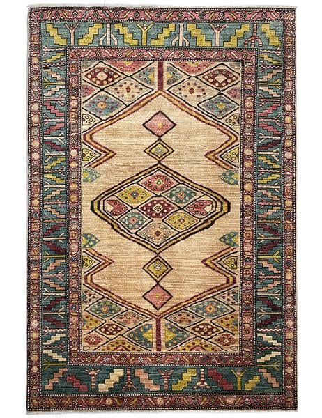 KUBA RUG  - 214cm x 144cm (7' x 4'8) - ORIENTAL RUGS - HANDMADE RUG COMPANY