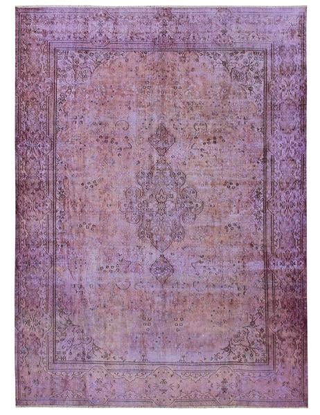 HEATHER BAYAT - 387cm x 274cm (12'8 x 9') - VINTAGE RUGS - HANDMADE RUG COMPANY
