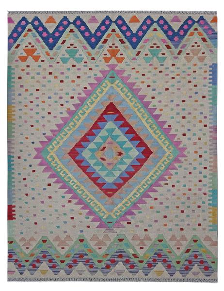 CHALK KILIM - 150cm x 106cm (4'11 x 3'6) - KILIM RUGS - HANDMADE RUG COMPANY