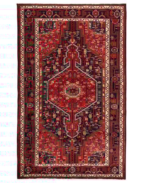 FINE TOSERKAN - 195cm x 123cm (6'5 x 4') - PERSIAN RUGS -  ARTISAN CARPET