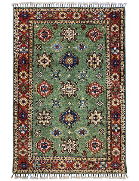 CHALKY SHAHOOTS - 149cm x 98cm (4'11 x 3'2) - TRIBAL AND TRADITIONAL RUGS -  ARTISAN CARPET