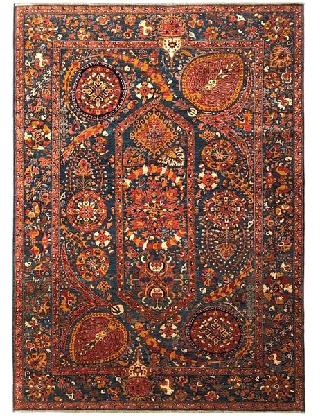 MAZAR - 296cm x 197cm (9'9 x 6'6) - CLASSIC AND TRADITIONAL RUGS - HANDMADE RUG COMPANY