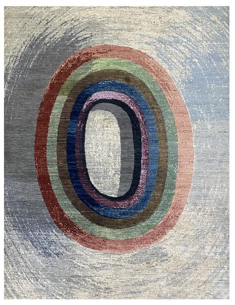 CENTRIC - 242cm x 195cm (7'9 x 6'4) - CONTEMPORARY RUGS - HANDMADE RUG COMPANY