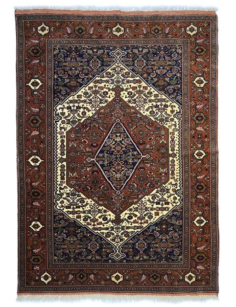 Antique Senneh rug, circa 1910.  -ARTISAN CARPET