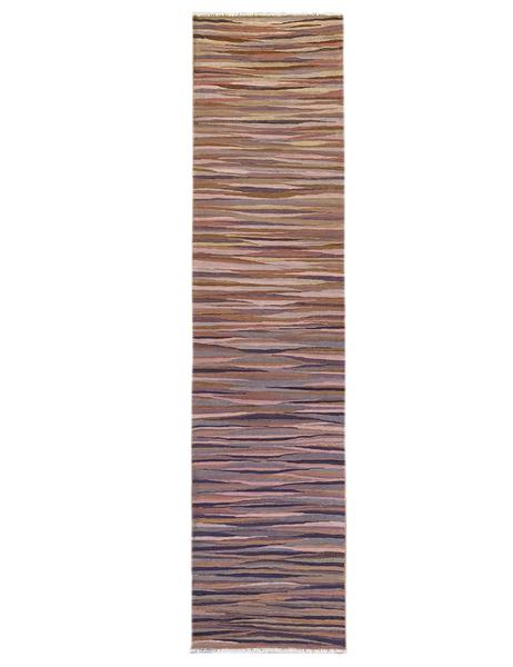 INGABORG KILIM - 346cm x 82cm (11'4 x 2'8) KILIM RUNNERS - ARTISAN CARPET
