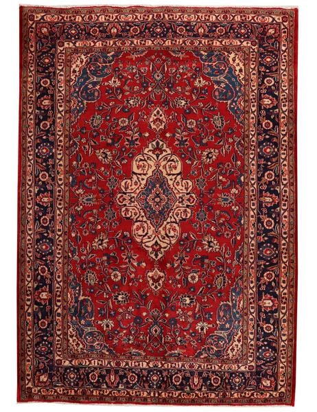Fine Old Sarough - 325cm x 218cm (10'2 x 7'2) - Antique rugs - Handmade rug company