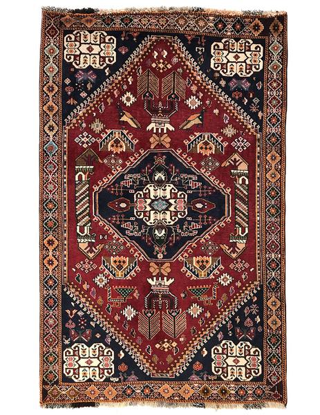 Fine Qashqai Rug - 212cm x 134cm (7ft x 4-5ft)