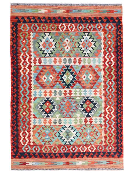 ARYANA KILIM - 179cm x 126cm (5'11 x 4'1) - KILIM RUG - HANDMADE RUGS