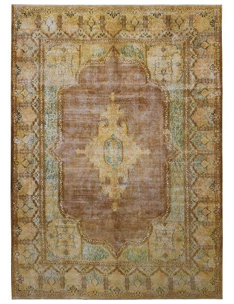KIRMAN BAYAT - 419cm x 300cm (13'9 x 10') - VINTAGE RUGS - HANDMADE RUG COMPANY