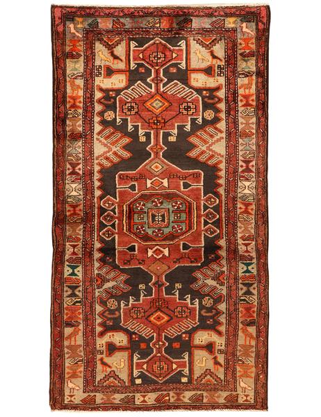 Old Hamadan - 195cm x 107cm (6'5 x 3'7) - Old and Antique rugs - HANDMADE RUG COMPANY