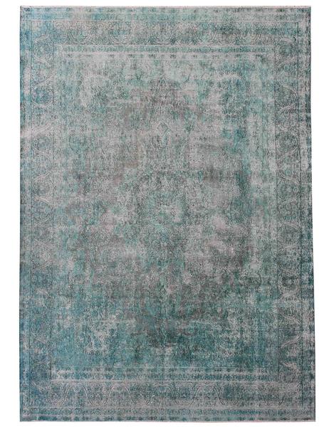TEAL BAYAT - 385cm x 289cm (12'7 x 9'5) - VINTAGE RUGS - HANDMADE RUG COMPANY