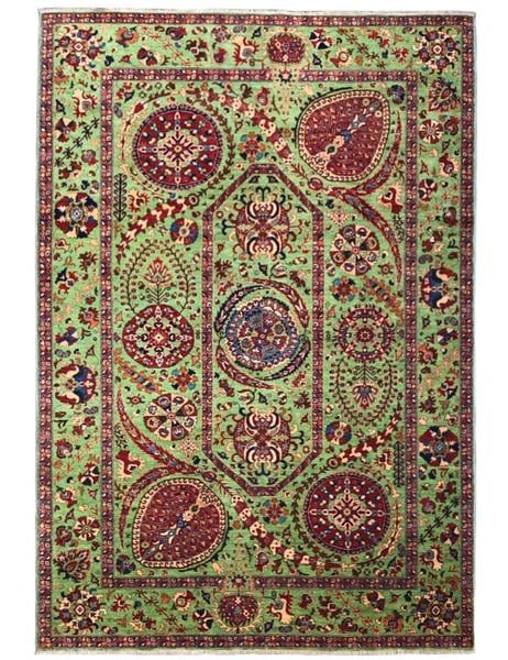 MAZAR - 305cm x 197cm (10' x 6'6) - TRADITIONAL AND CLASSIC RUGS - HANDMADE RUG COMPANY