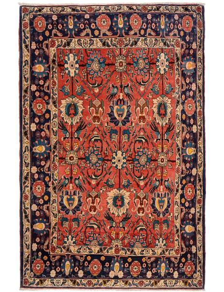 Antique Veramin Rug - THE HANDMADE RUG COMPANY