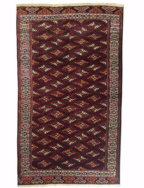 Antique Tekke Turkoman - 335cm x 197cm (11' x 6'6) - Antique carpets - HANDMADE RUG COMPANY