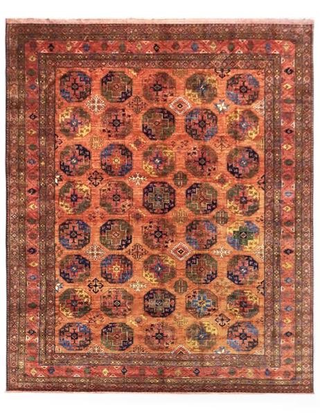 LARGE TURKMEN  - 453cm x 386cm (14'9 x 12'8) - LARGE RUGS - HANDMADE RUGS