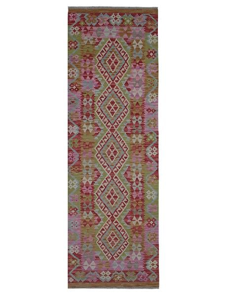 CHALK KILIM - 240cm x 75cm (7'10 x 2'6) - KILIM HALL RUNNERS - ARTISAN CARPET