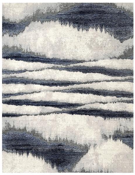 MIST - 360cm x 270cm (11'8 x 8'11) - LARGE CONTAMPORARY RUGS - HANDMADE RUG COMPANY