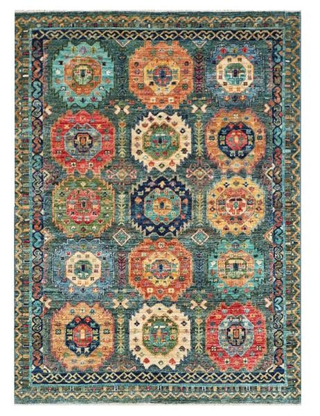 OTTOMAN - 176cm x 125cm (5'9 x 4'1) - OTTOMAN RUGS - HANDMADE RUGS -  ARTISAN CARPET