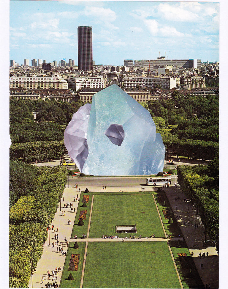 Publicly-Funded Minerals As Seen From The Eiffel Tower, Paris