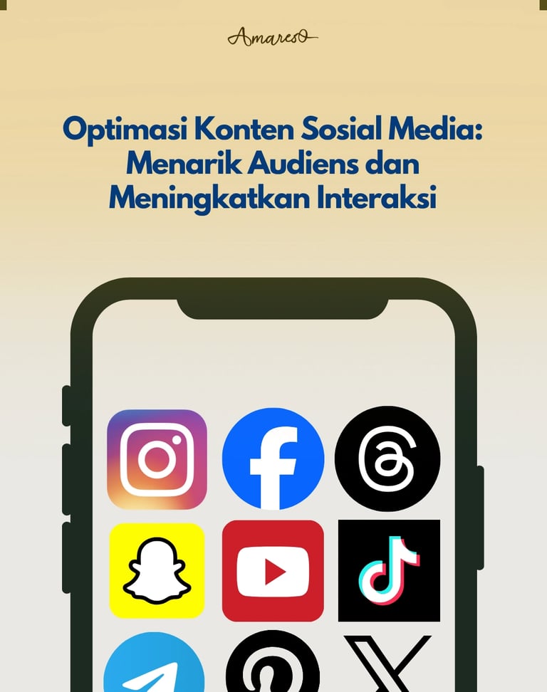 Optimasi Konten Sosial Media