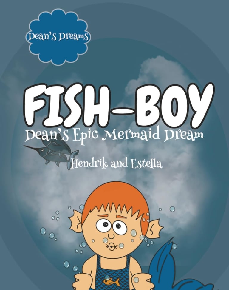 fish boy deans epic mermaid dream book cover