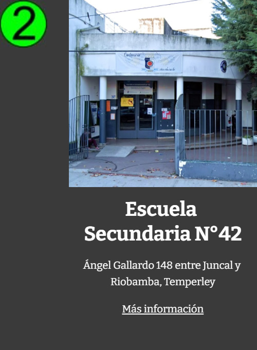 ES Escuela Secundaria 42 Temperley
