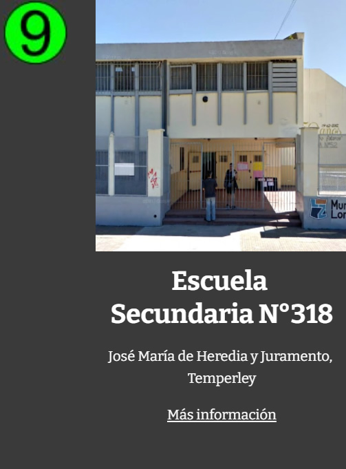 ES Escuela Secundaria 318 Temperley