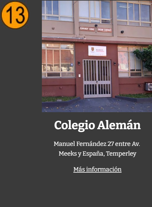 Secundario Colegio Aleman Temperley