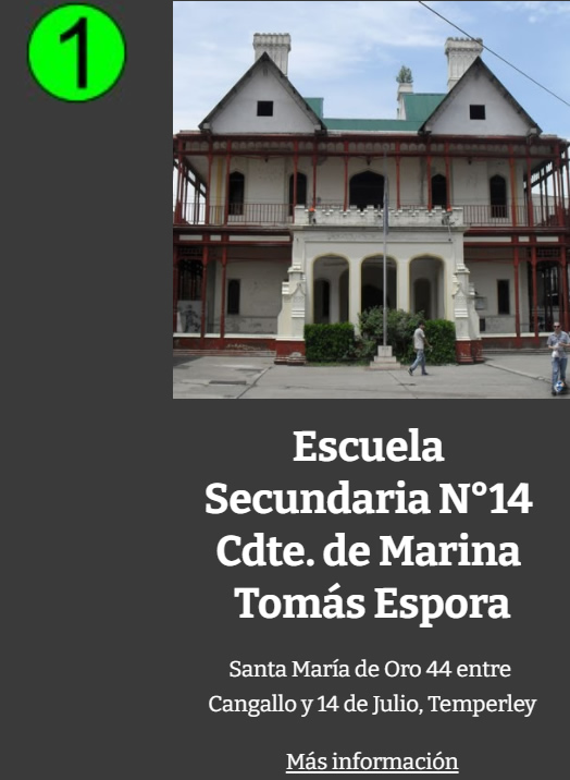 ES Escuela Secundaria 14 Tomas Espora Temperley