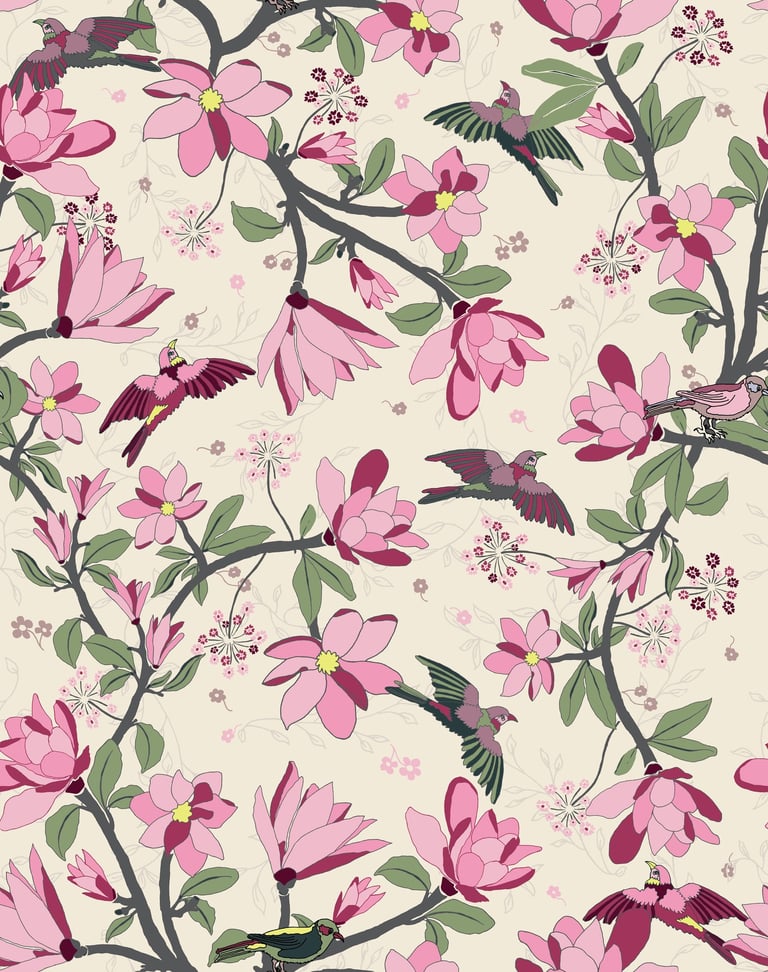 Magnolia Treasures Fabric Collection - Theda Wiebrands