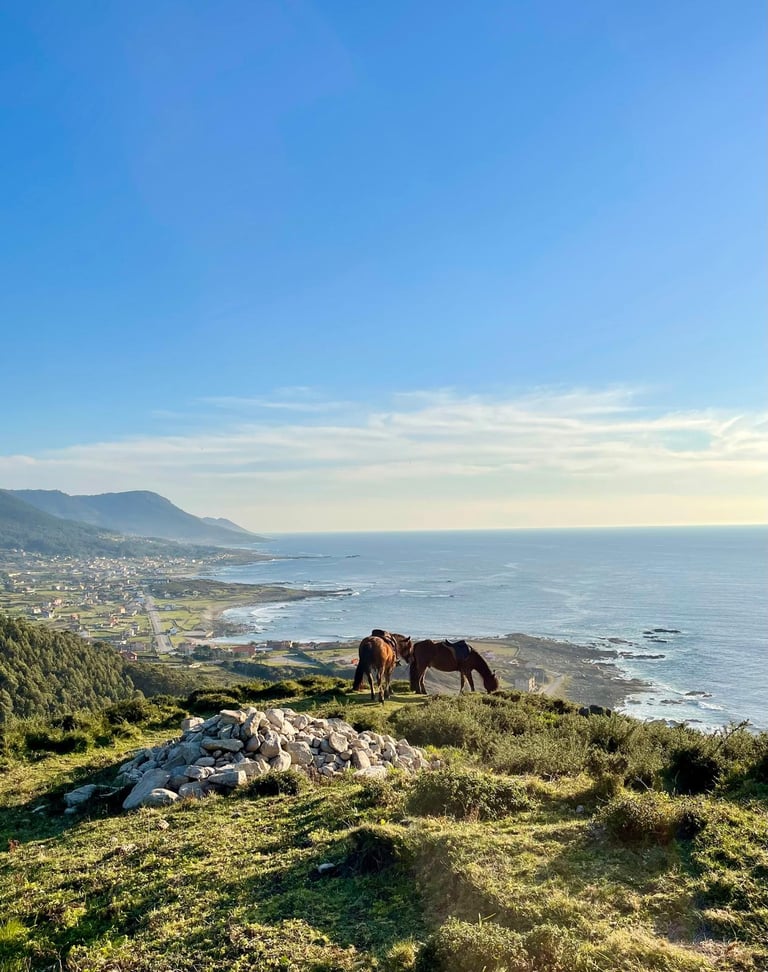 vacaciones a caballo por galicia