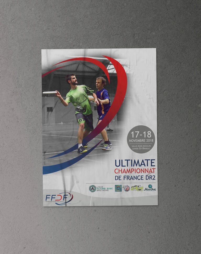 Affiche d annonce de championnat 
