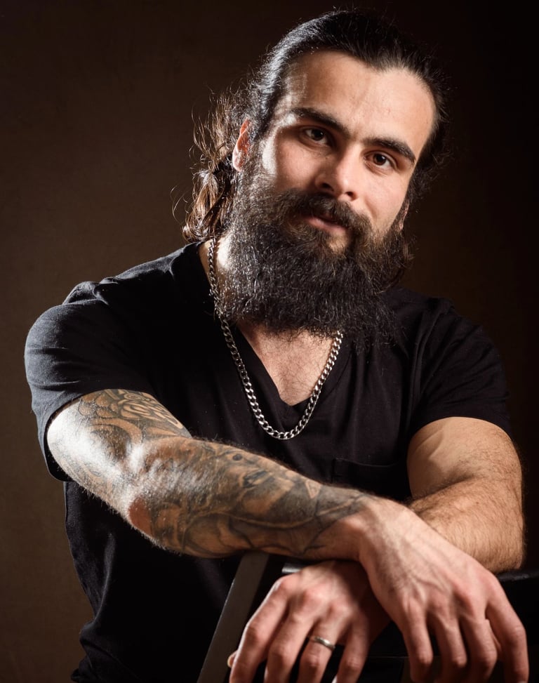 Un autoportrait du photographe Anthony Vuillemin.