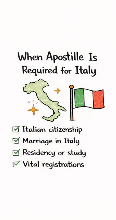 Why Apostille is Required For Italy