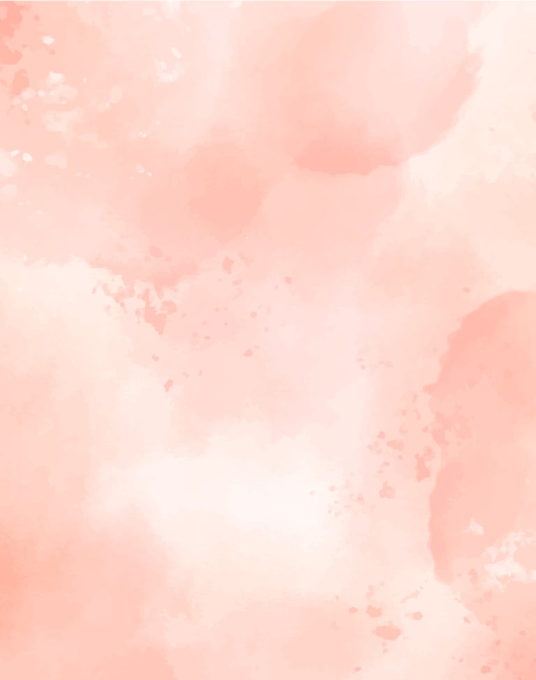 Soft pink watercolor background representing calm, healing, and spiritual reflection for the Sacred 
