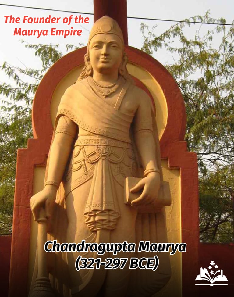 Chandragupta Maurya (321-297 BCE) - The Founder of the Maurya Empire