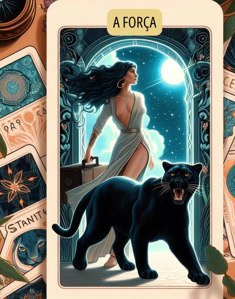 segredos do tarot  arcano VIII a força