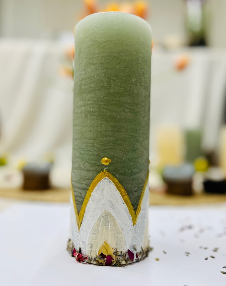 Carmela Martello Geburtskerze Ritual Geschenk Wehen Erinnerung