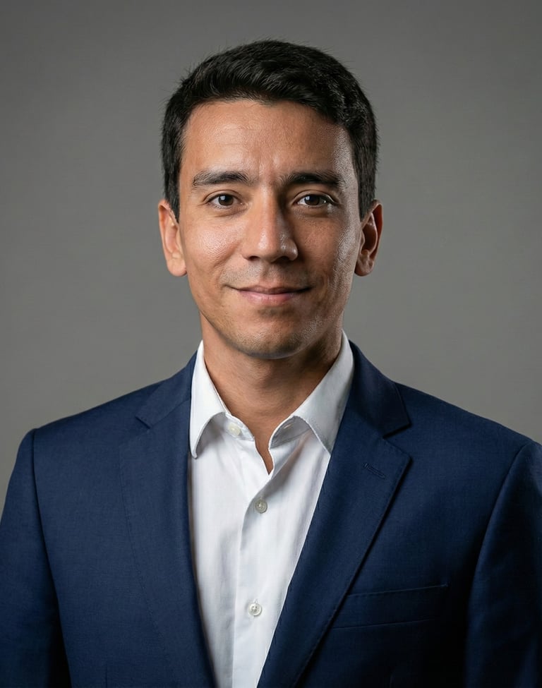 Retrato profissional de Pedro Coin, Sócio e Diretor de Controladoria da Consultoria Brandão