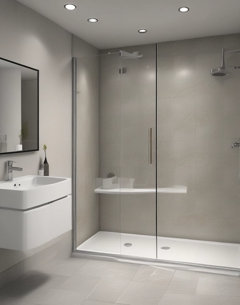 A resin driveway showcasing a seamless, durable surface with subtle color variation.