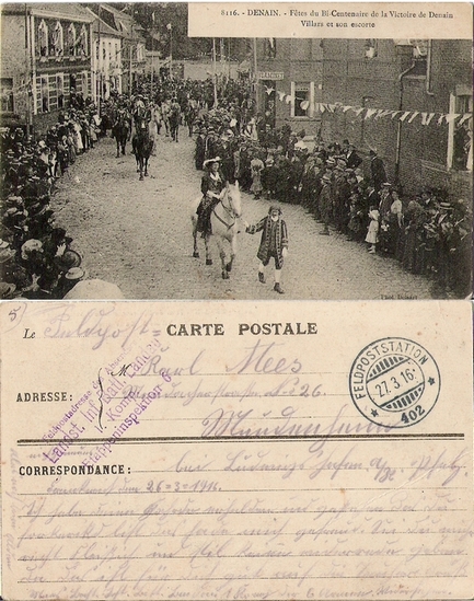 A card depicting