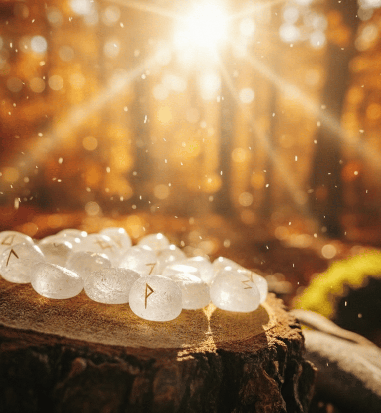 runes en pierres semi précieuses