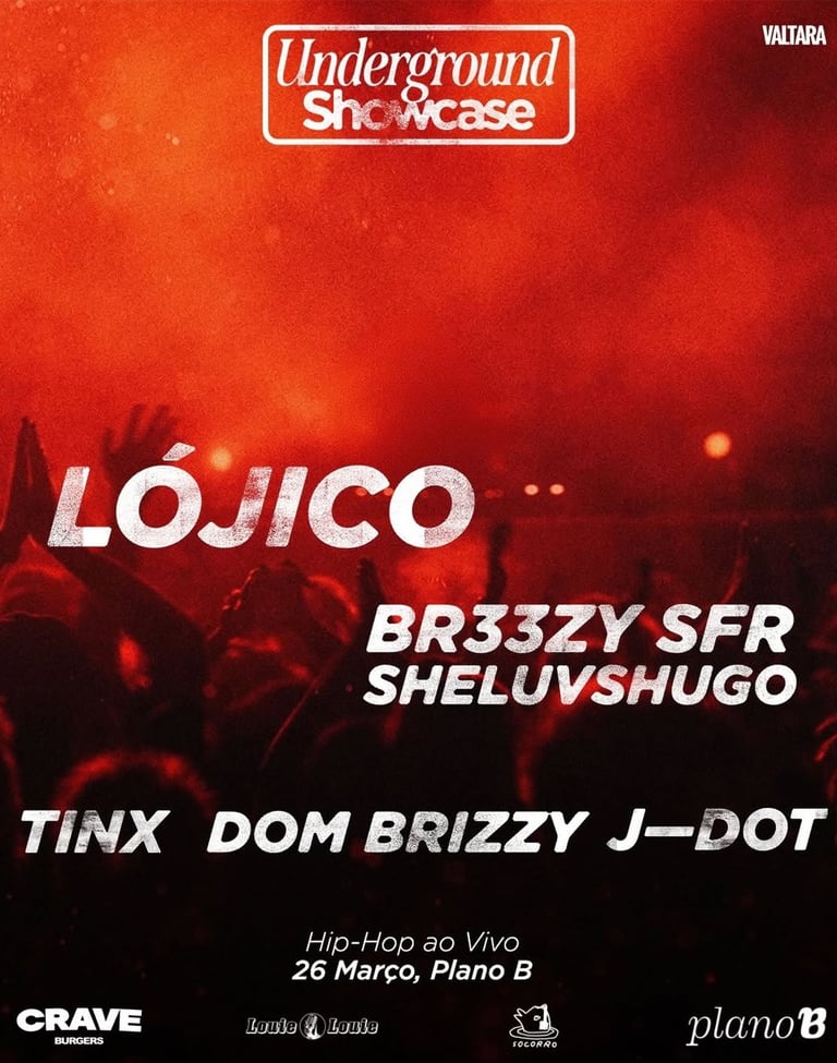 showcase de hip hop no Plano B com artistas independentes ao vivo