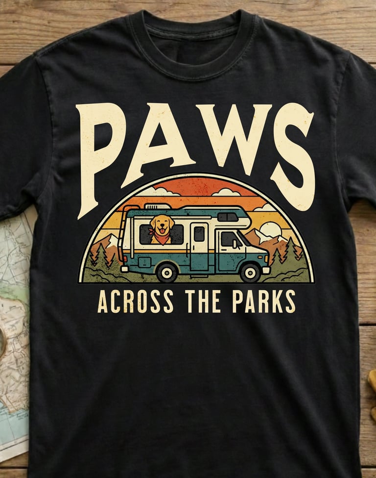 Horacio & Visconti RV Outfitters — RV life with dogs camping shirts and apparel on Etsy